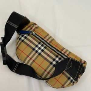 sac ceinture burberry tartan
