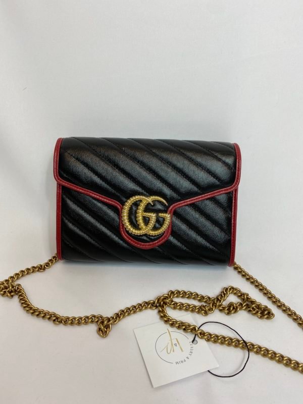 Gucci sac marmont noir GG