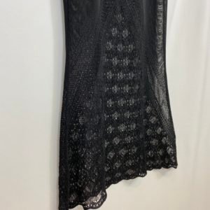 Robe en maille noir Dior by Galliano