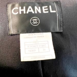 Chanel Duffle coat laine noir