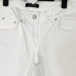 Versace, pantalon blanc