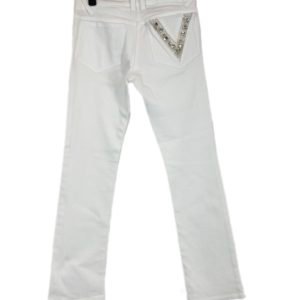Versace, pantalon blanc