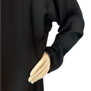 Hermes Robe soie noire