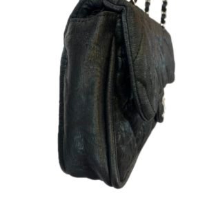 Chanel, sac modèle "Marais" en textile ciré