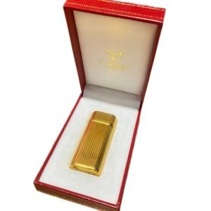 Cartier briquet plaqué or