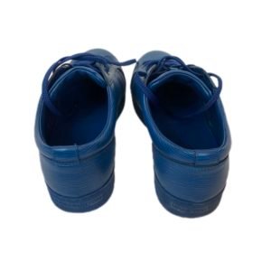 Louis Vuitton, Sneakers en cuir épi bleu