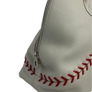 Hermès, sac de voyage « Bolide » édition Baseball