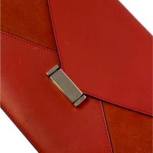 Pochette Céline, modèle « Diamond » rouge