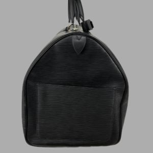 Louis Vuitton, Keepall 55 en cuir épi noir