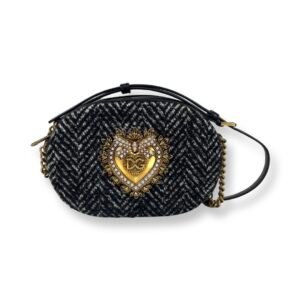 Dolce & Gabbana, Mini sac “Devotion” en tweed