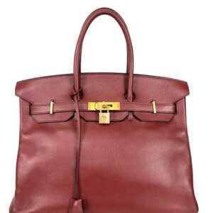 Hermès, Sac “Birkin” 35 rouge H