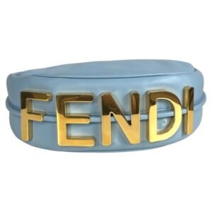 Fendi – Sac ” Fendigraphy” moyen modèle bleu ciel