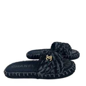Chanel, Sandales T.39. – Image 6