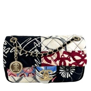 Chanel, Sac patchwork en soie