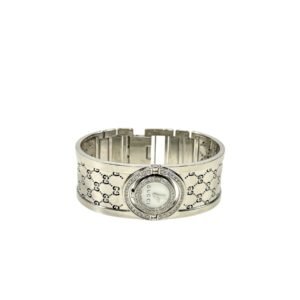 Gucci montre manchette tourbillonnante quartz bracelet jonc