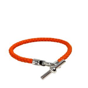 Hermès, Bracelet « Glénan H » orange