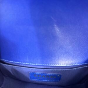 Chanel, Sac "Boy" PM bleu