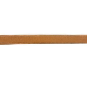 Hermès, Ceinture réversible, boucle "H", T.95. – Image 10