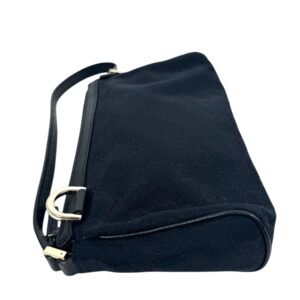 Gucci, Pochette Gucci toile GG noir