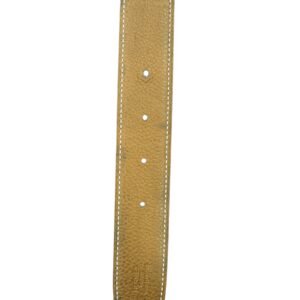 Hermès, Ceinture réversible, boucle "H", T.95. – Image 11