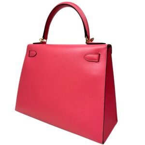 Hermès, Sac « Kelly Sellier » 28 rose azalée