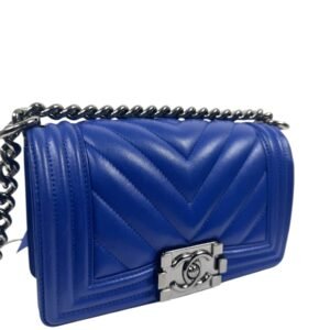 Chanel, Sac "Boy" PM bleu