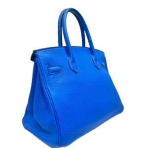Hermès, Sac « Birkin » 30 bleu hydra