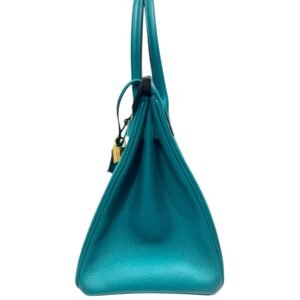 Hermès, Sac « Birkin » 30 bleu paon