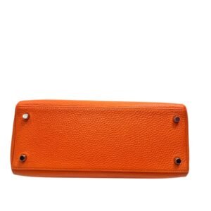 Hermès, Sac "Kelly Retourné" 28 orange – Image 9