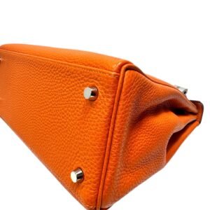Hermès, Sac "Kelly Retourné" 28 orange – Image 11