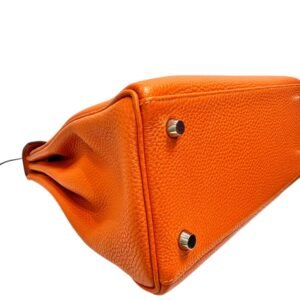 Hermès, Sac "Kelly Retourné" 28 orange – Image 10
