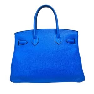 Hermès, Sac « Birkin » 30 bleu hydra
