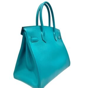 Hermès, Sac « Birkin » 30 bleu paon