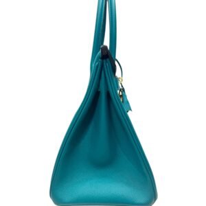 Hermès, Sac « Birkin » 30 bleu paon