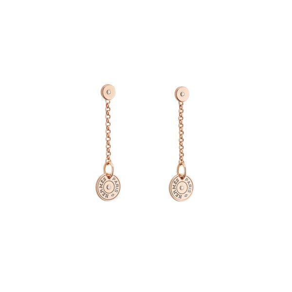 Hermès, Boucles d’oreilles « Ex-Libris »