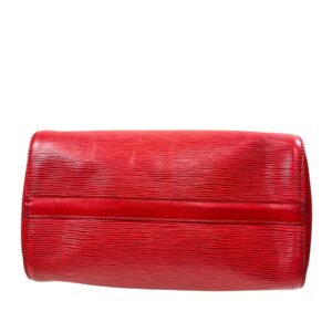Louis Vuitton, Sac « Speedy » 30 cuir épi rouge