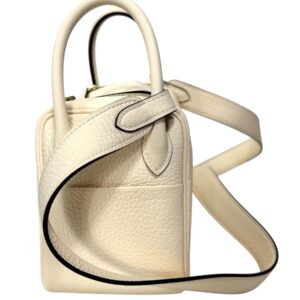 Hermès, Sac « Lindy Mini II » taurillon clémence nata