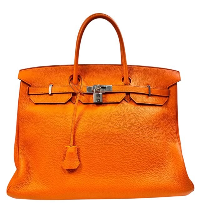 Hermès, Sac « Birkin » 40 orange
