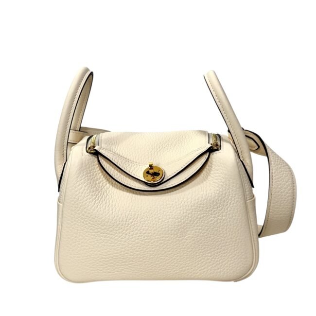 Hermès, Sac « Lindy Mini II » taurillon clémence nata
