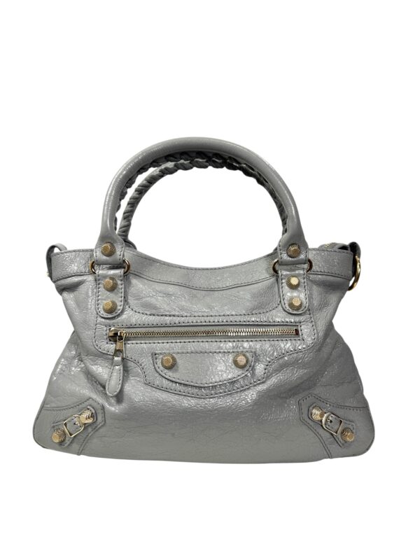 Balenciaga, Sac « Classic » gris