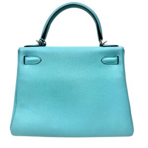 Hermès Paris made in France année 2015 Sac « Kelly Retourné » 28cm en veau Togo atoll