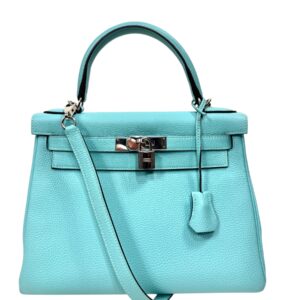 Hermès Paris made in France année 2015 Sac « Kelly Retourné » 28cm en veau Togo atoll