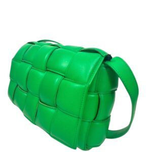 Bottega Veneta Sac « Cassette » en cuir entrelacé vert