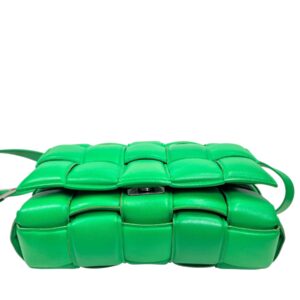 Bottega Veneta Sac « Cassette » en cuir entrelacé vert