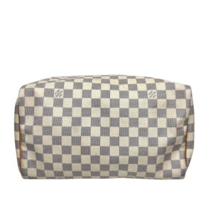 Louis Vuitton année 2011 Sac « Speedy » 30cm en toile damier azur