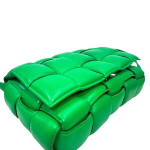 Bottega Veneta Sac « Cassette » en cuir entrelacé vert