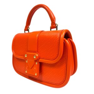 Louis Vuitton année 2023 Sac « Hide and Seek » en cuir épi orange Minnesota