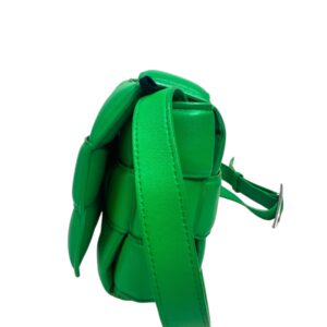 Bottega Veneta Sac « Cassette » en cuir entrelacé vert