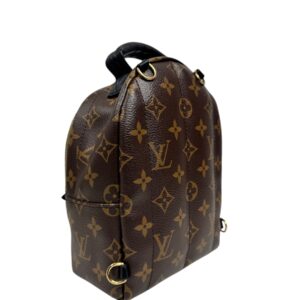 Louis Vuitton Sac à dos « Palm Springs Mini » en toile Monogram