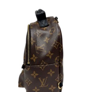Louis Vuitton Sac à dos « Palm Springs Mini » en toile Monogram